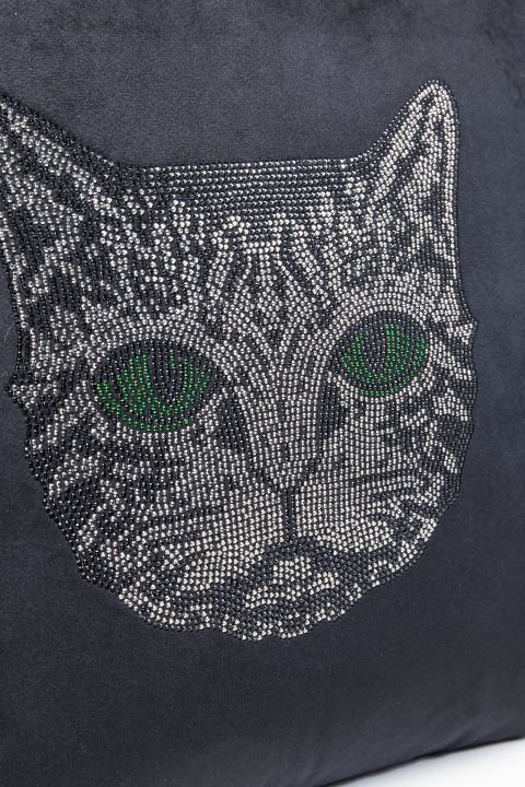 KARE Kissen Cat Face 45x45cm 51155