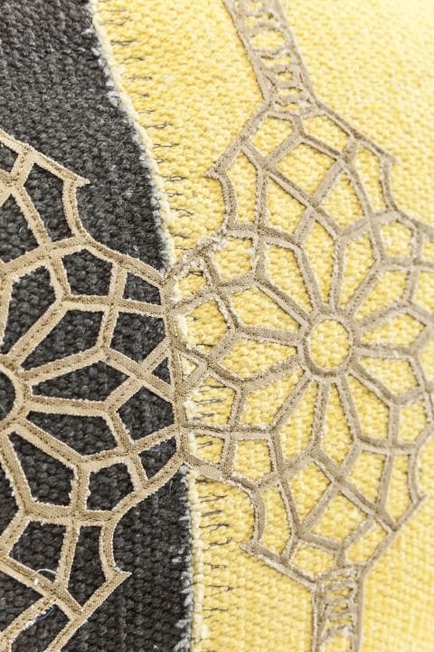 KARE Kissen Applique 35x55cm 37902