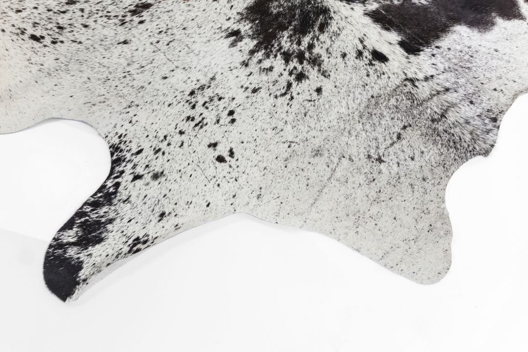 KARE Teppich Hide Schwarz-Weiß 63039