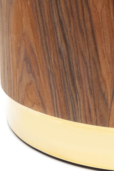 KARE Hocker Lilly Blau Ø39cm 84259