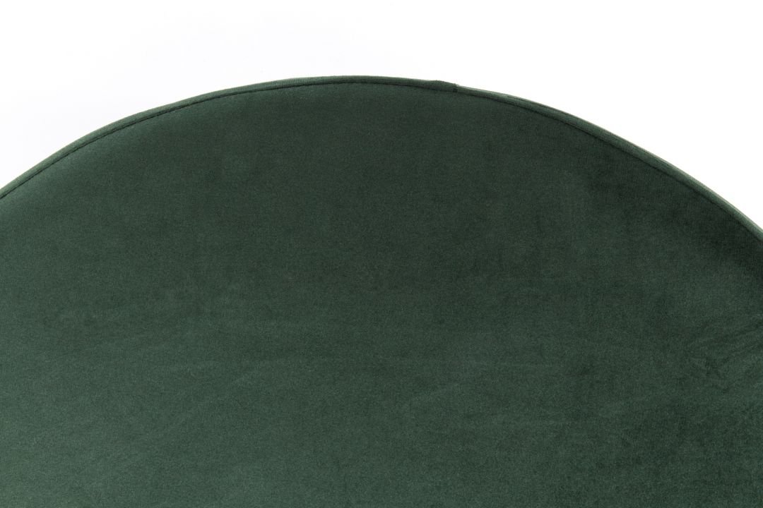 KARE Hocker Cherry Dunkelgrün Brass 84201