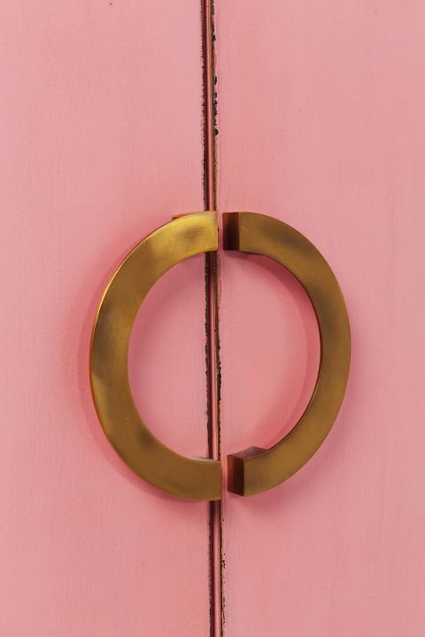 KARE Schrank Disk Pink 83534