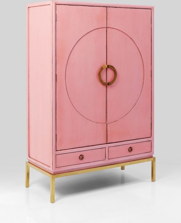 KARE Schrank Disk Pink 83534