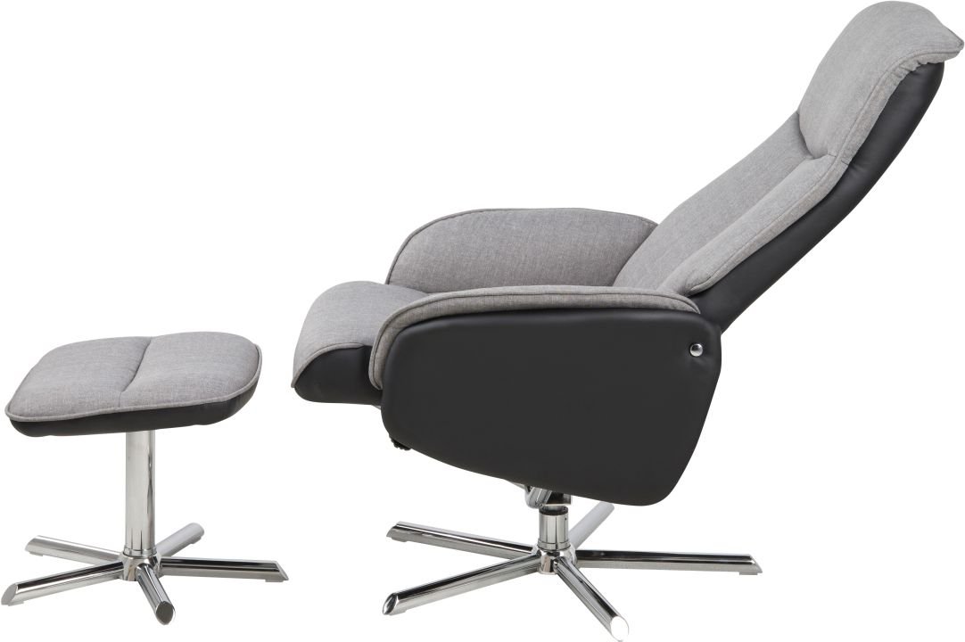 Actona Loungestuhl und Hocker