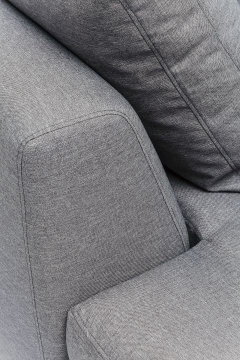 KARE Ecksofa Gianni Klein Grau 82659