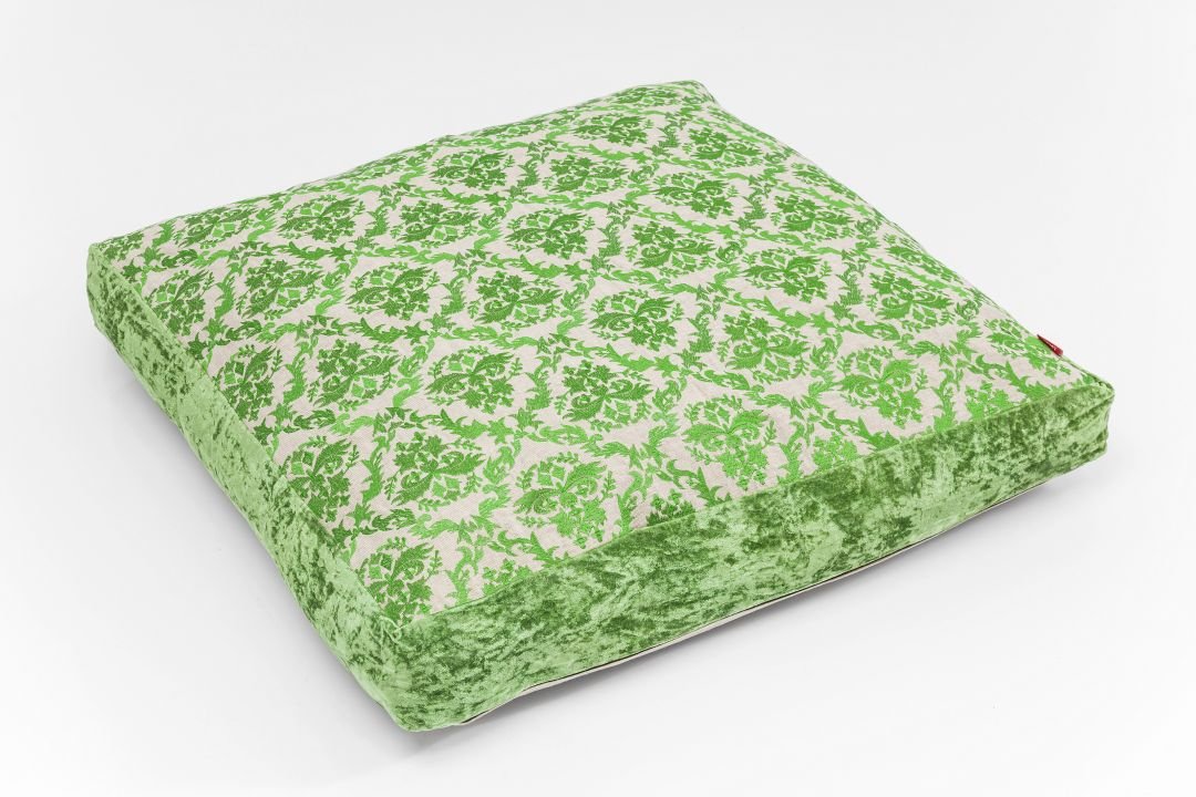KARE Bodenkissen Green Ornaments 60188