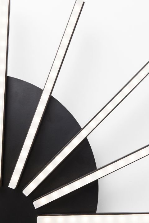 KARE Deckenleuchte Radiation Black 60303