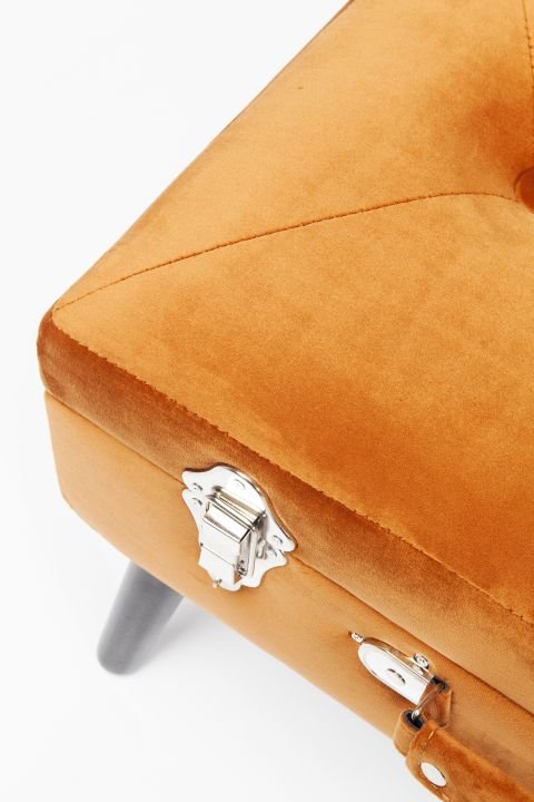 KARE Hocker Suitcase Orange 83245