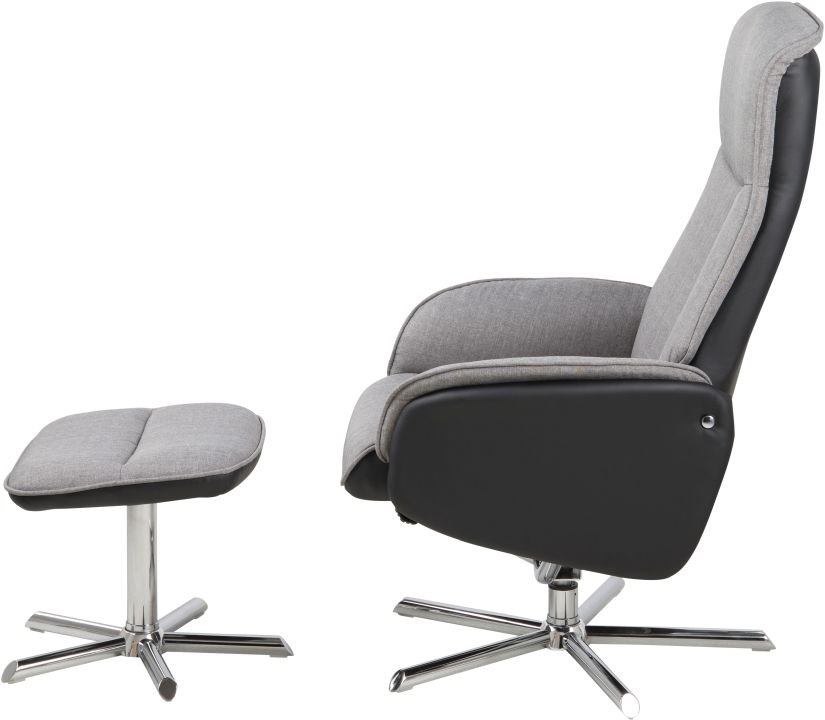 Actona Loungestuhl und Hocker