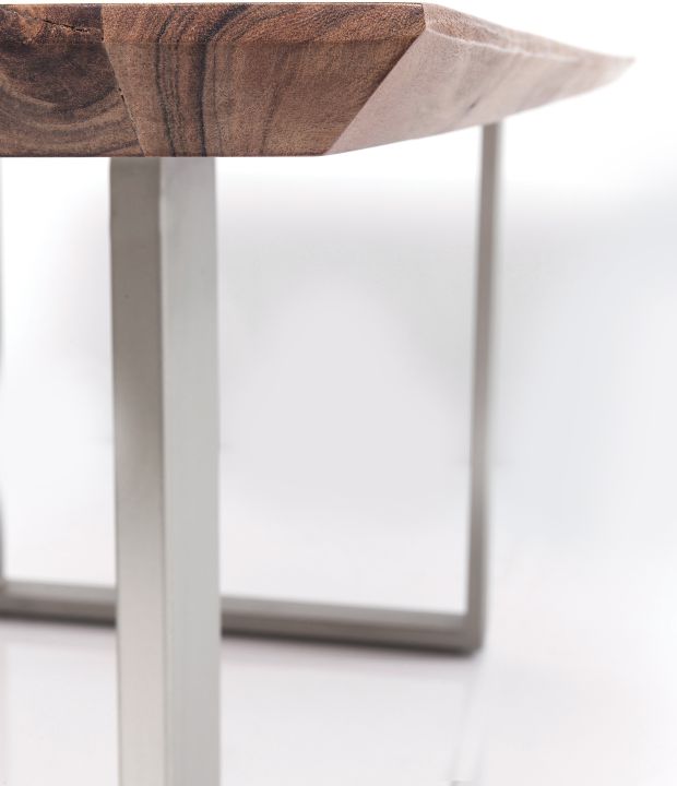 KARE Tisch Symphony Rohstahl 84490