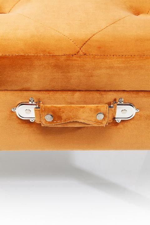 KARE Hocker Suitcase Orange 83245