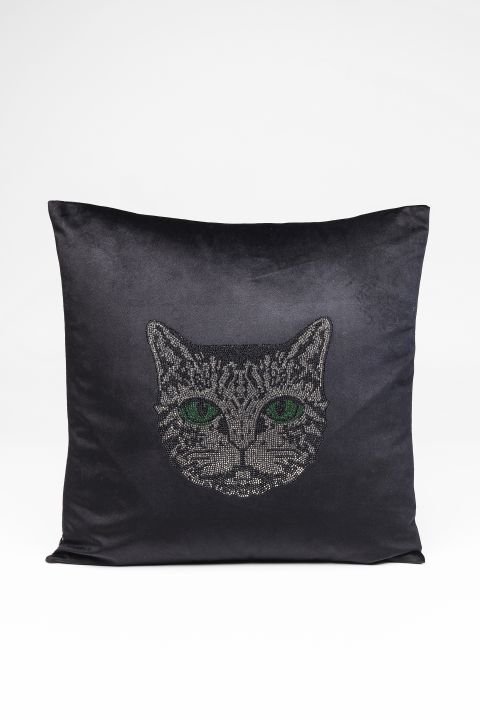 KARE Kissen Cat Face 45x45cm 51155