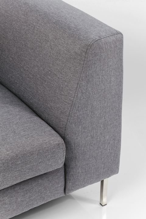 KARE Ecksofa Gianni Klein Grau 82659