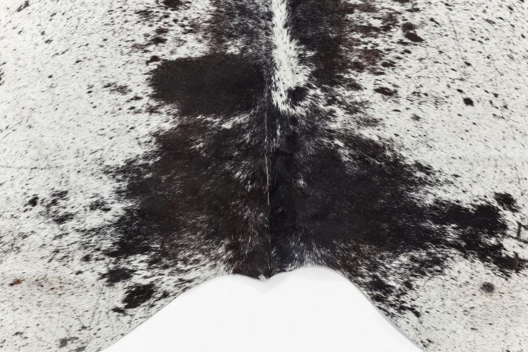 KARE Teppich Hide Schwarz-Weiß 63039