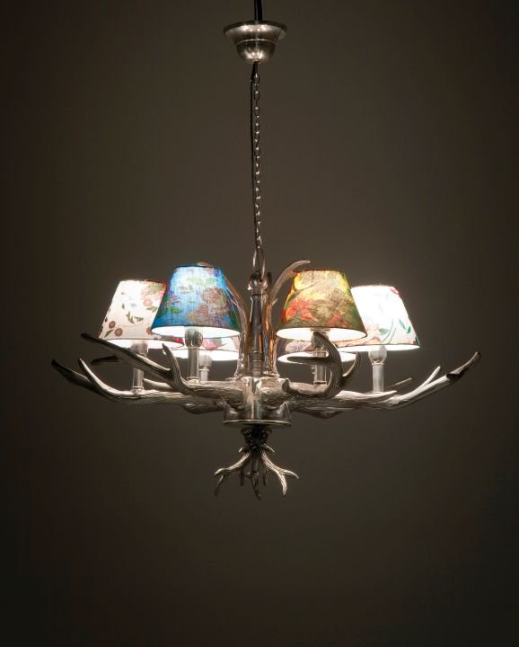 KARE Hängeleuchte Antler Flowers 33008