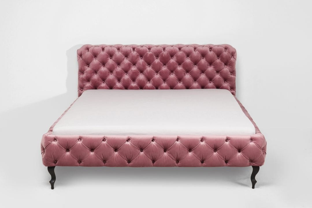 KARE Bett Desire Velvet Rose 83433
