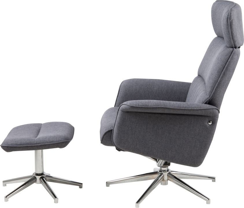 Actona Loungestuhl und Hocker