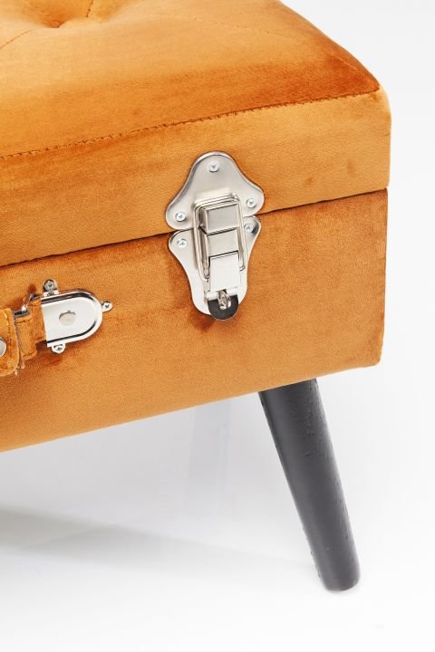 KARE Hocker Suitcase Orange 83245