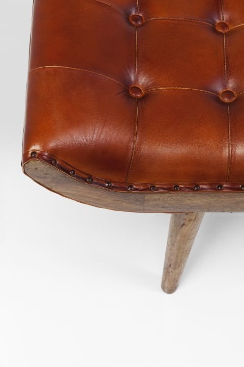 KARE Bank Dragon Boat Leather 84392