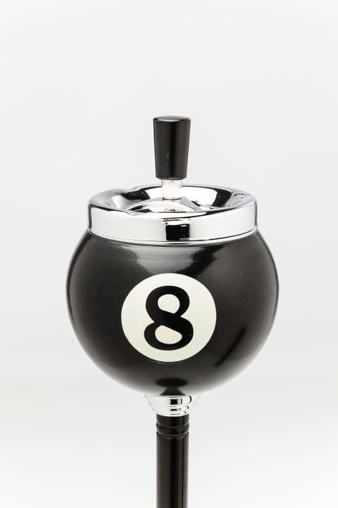 KARE Standascher Billard 8 Black 60731