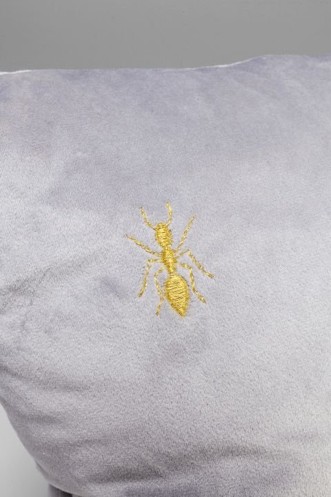 KARE Kissen Ants Grau 45x45cm 61873
