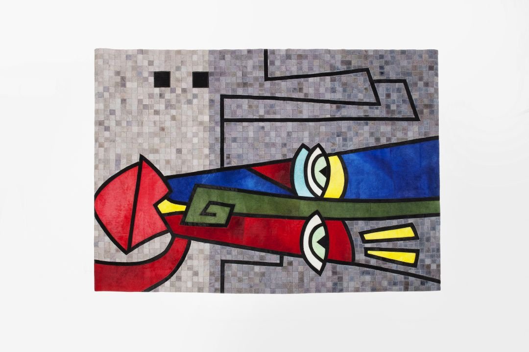 KARE Teppich Face Pop Art 61310