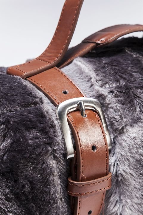 KARE Decke Fur Square Mix 60286