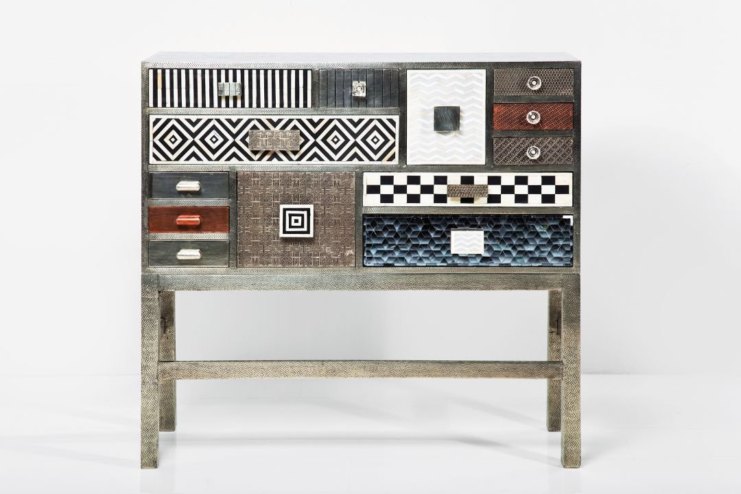 KARE Hochkommode Chalet 13 Schübe 76815