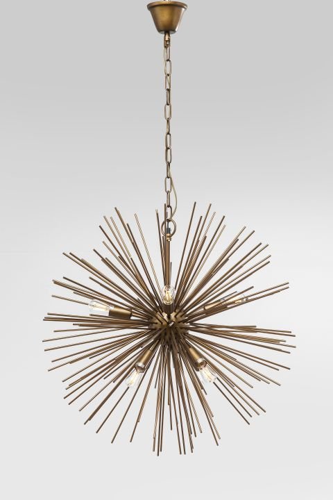 KARE Hängeleuchte Beam Brass Ø72cm 60121