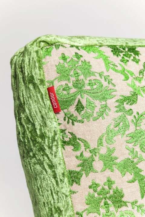 KARE Bodenkissen Green Ornaments 60188