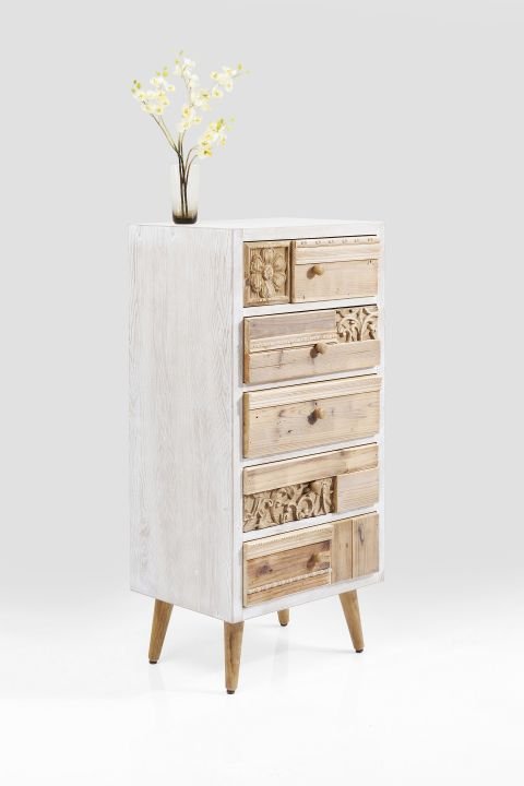 KARE Hochkommode Davos 5 Schübe 83754