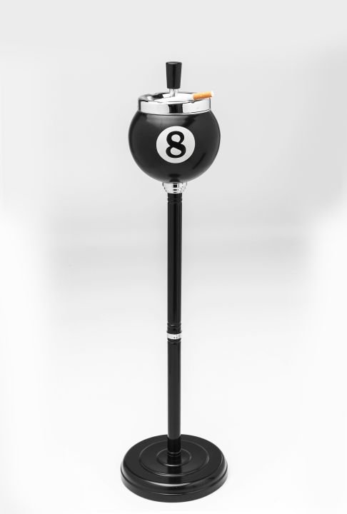 KARE Standascher Billard 8 Black 60731