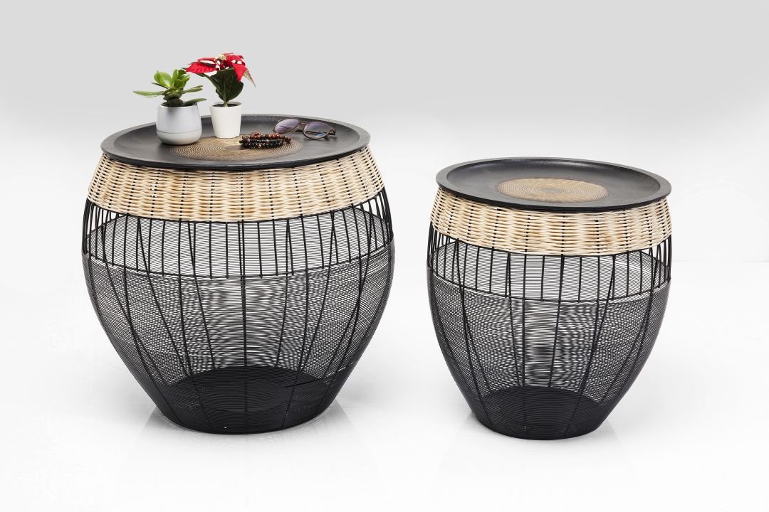 KARE Beistelltisch African Drums 84390