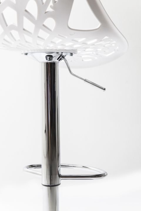 KARE Barhocker Ornament White 76859