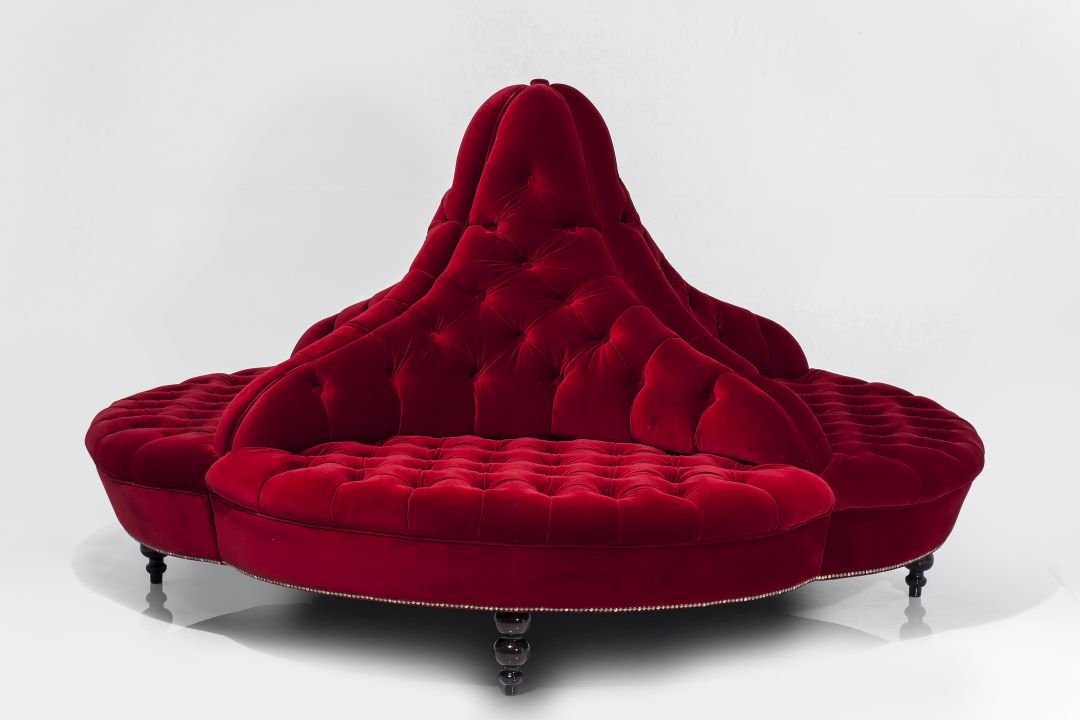 KARE Rundsofa Boudoir 4-Sitzer 79869