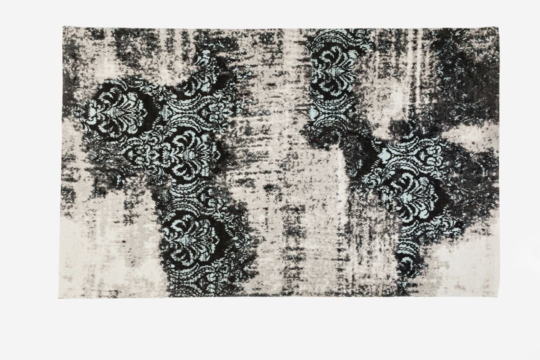 KARE Teppich Kelim Ornament Türkis 60192