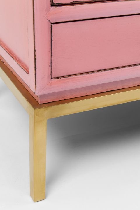 KARE Schrank Disk Pink 83534