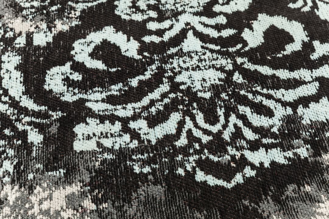 KARE Teppich Kelim Ornament Türkis 60192