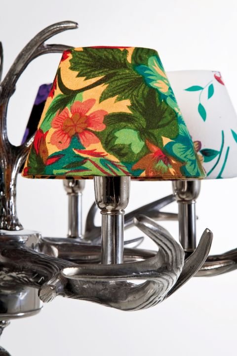 KARE Hängeleuchte Antler Flowers 33008