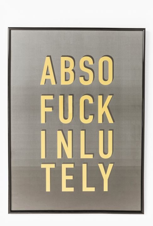 KARE Bild Frame Absofuckinlutely 60388