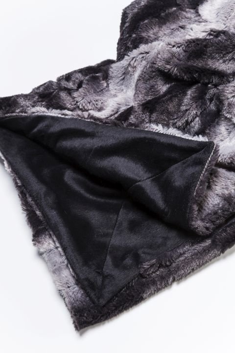 KARE Decke Fur Square Mix 60286