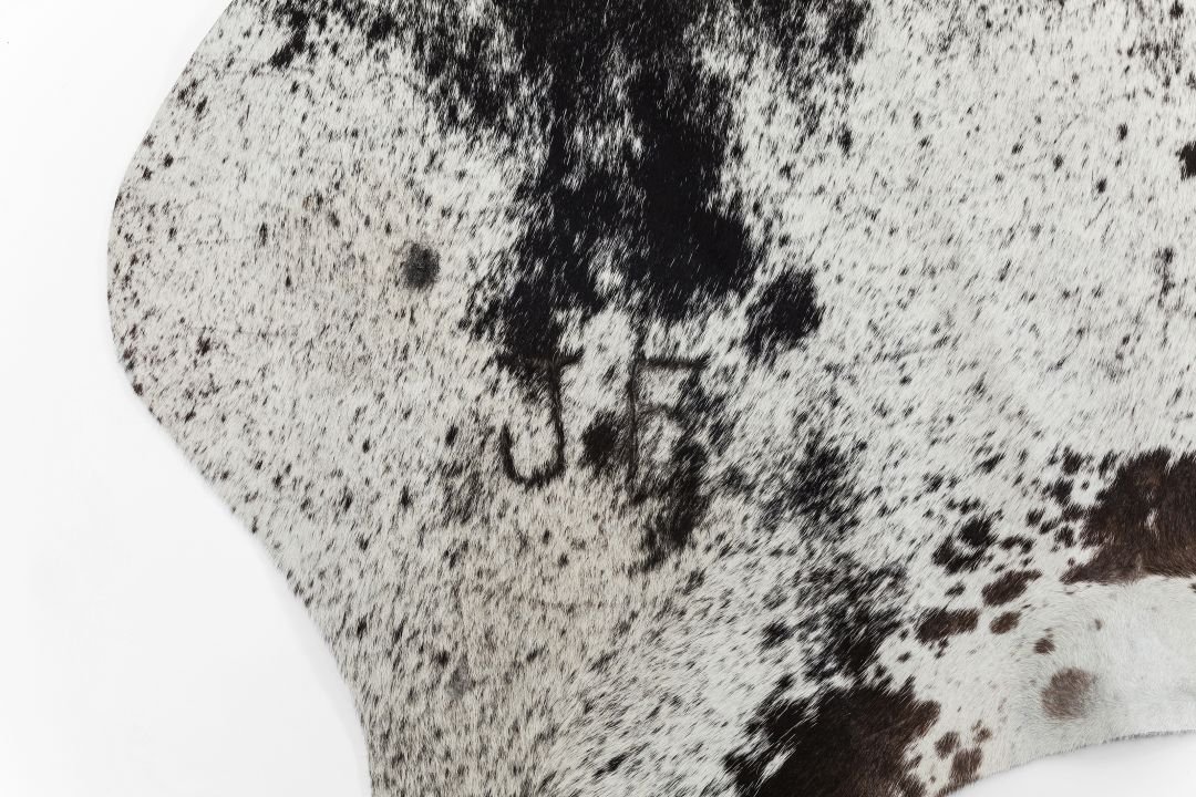 KARE Teppich Hide Schwarz-Weiß 63039