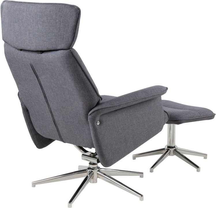 Actona Loungestuhl und Hocker