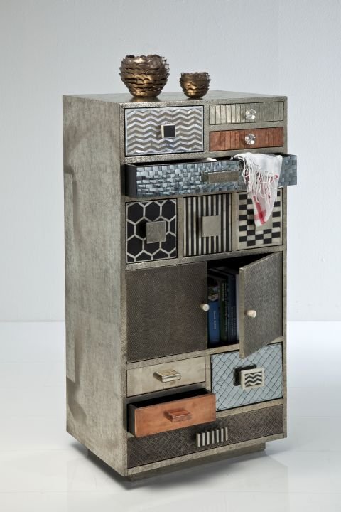 KARE Hochkommode Chalet 12 Schübe 77604