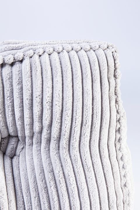 KARE Kissen Cord Handle Grau 61217