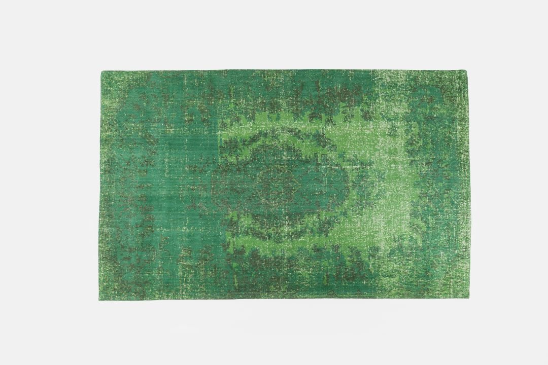 KARE Teppich Kelim Ornament Grün 61329