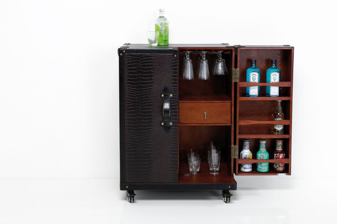 KARE Schrankkoffer Bar Colonial 77066